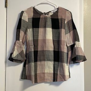 Plaid dress shirt
